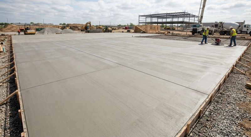 Commercial Slab Construction in Powell, OH