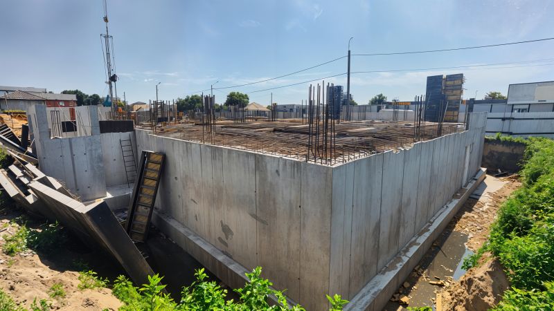 Commercial Slab Construction in Powell, OH