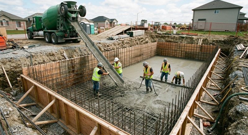 Concrete Basement Pouring in Marysville, OH