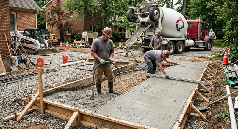 Concrete Service in Logan County, OH