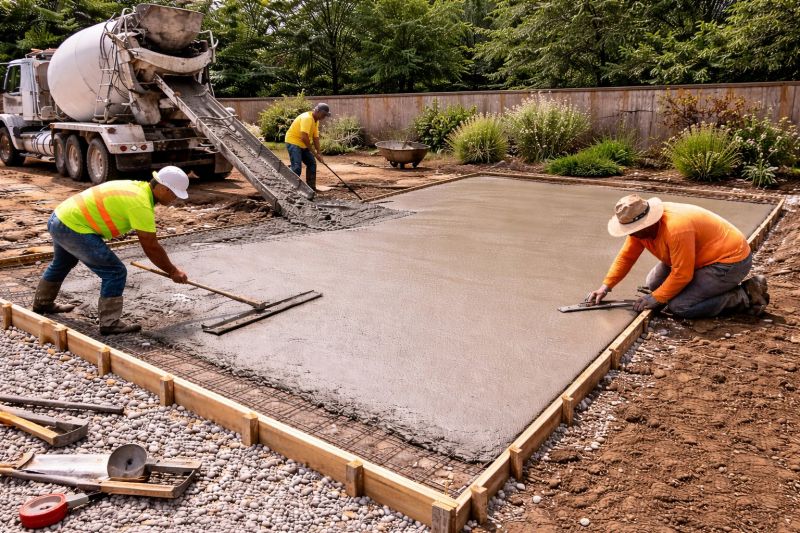 Concrete Work in Marysville, OH