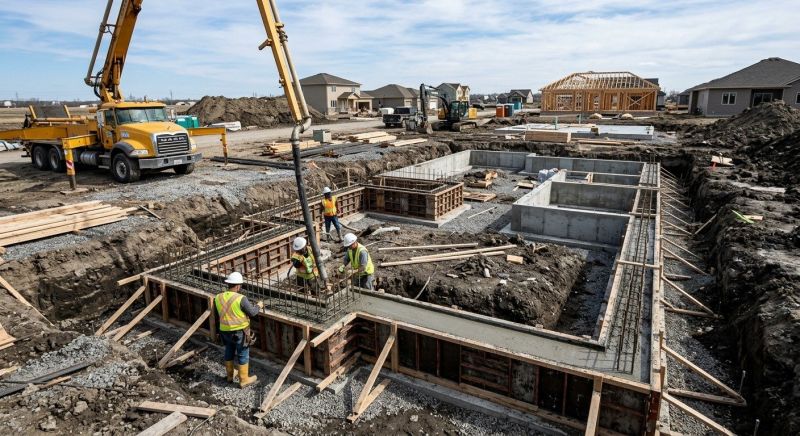 Foundation Construction in Waldo, OH