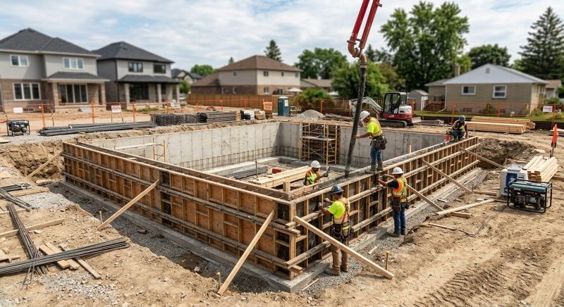 Foundation Construction in Waldo, OH