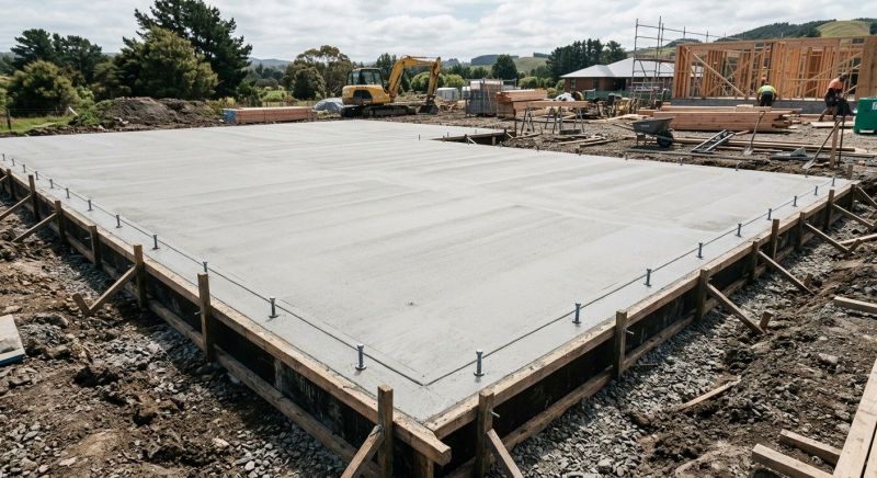 Foundation Slab Construction in Marysville, OH