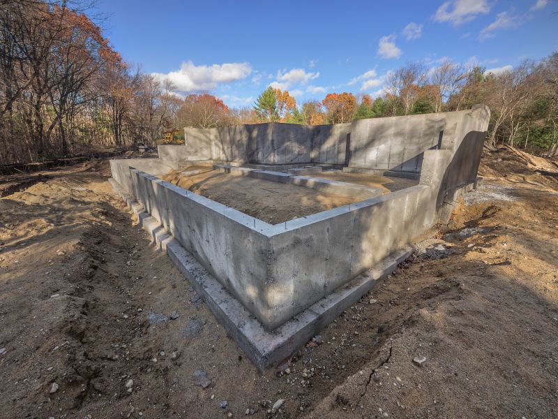 Foundation Wall Pouring in Bellefontaine, OH