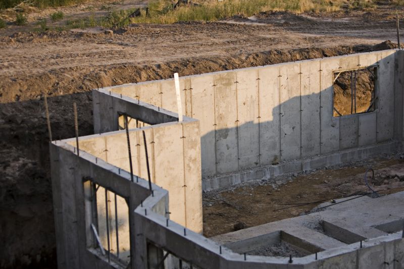 Foundation Wall Pouring in Bellefontaine, OH
