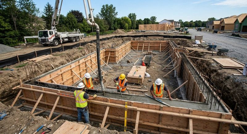 Home Foundation Installation in Lewis Center, OH